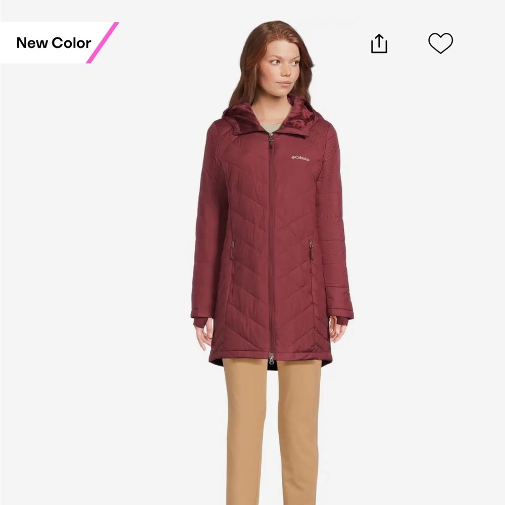 Columbia Women's Green Hooded Jacket